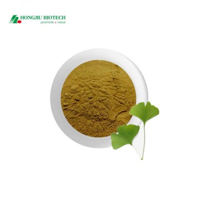 Factory Supply Natural Plant  Ginkgo Biloba Extract 24%HPLC